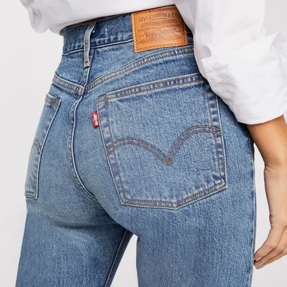 Levi Wedgie Skinny Jeans - 16W - Picture 4 of 7